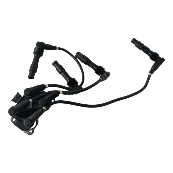 Bobina Ignição C/cabos Vela Chevrolet Vectra Astra 2.4 2007 Preto