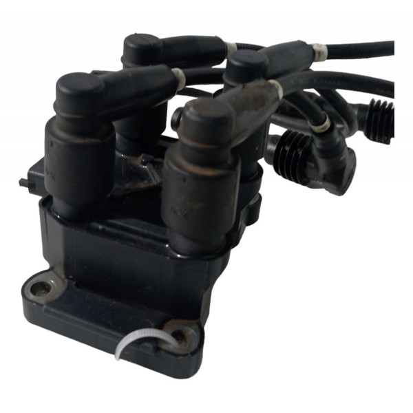 Bobina Ignição C/cabos Vela Chevrolet Vectra Astra 2.4 2007 Preto