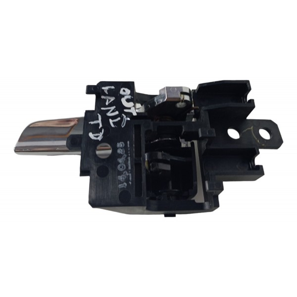 Maçaneta Interna Traseira Direita Mitsubishi Outlander 2015 Preto Traseira