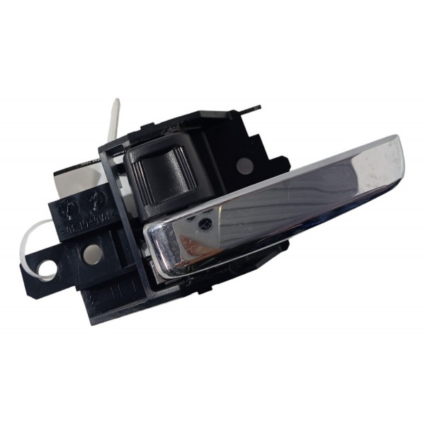 Maçaneta Interna Traseira Esquerda Mitsubishi Outlander 2015 Preto Traseira