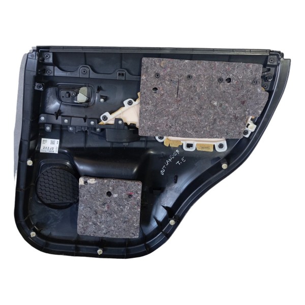 Forro Porta Traseira Esquerda Mitsubishi Outlander 2014 2015 Preto