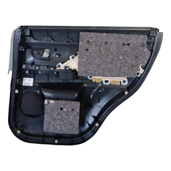 Forro Porta Traseira Esquerda Mitsubishi Outlander 2014 2015 Preto
