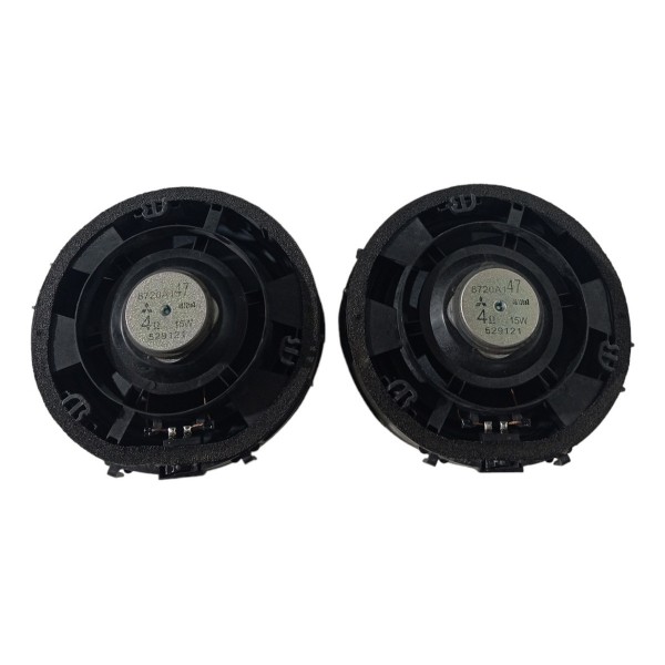 Par Alto Falante Dianteiro Mitsubishi Outlander 2014 2015  Preto
