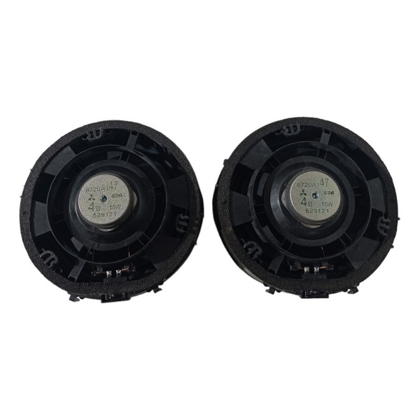 Par Alto Falante Dianteiro Mitsubishi Outlander 2014 2015  Preto