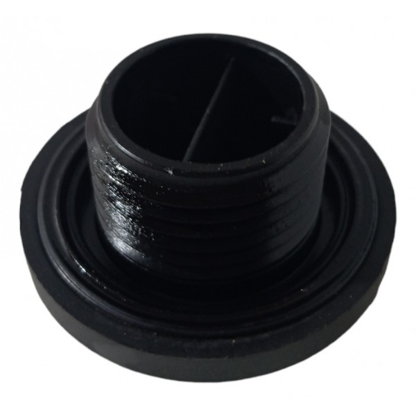 Tampa Óleo Motor Chery Qq 1.0 3cc 2017 2018 2019 Preto