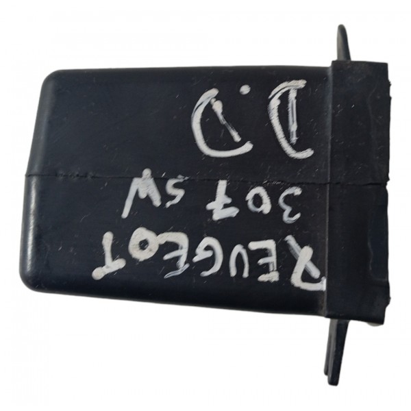 Borracha Acabamento Limitador Dianteiro Direito 307 Sw 2003 Preto