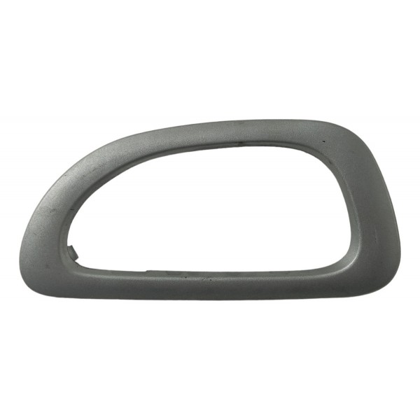 Moldura Maçaneta Interna Dianteira Direita Peugeot 307 2003 Preto Dianteira