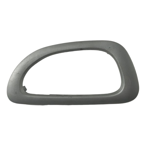 Moldura Maçaneta Interna Dianteira Direita Peugeot 307 2003 Preto Dianteira