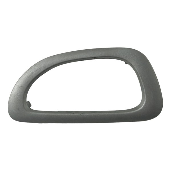 Moldura Maçaneta Interna Dianteira Direita Peugeot 307 2003 Preto Dianteira