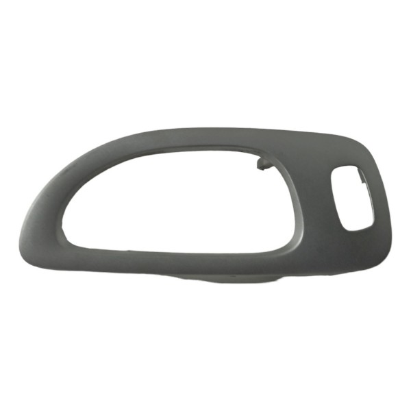 Moldura Maçaneta Int. Traseira Direita Peugeot 307 Sw 2003  Prata Traseira