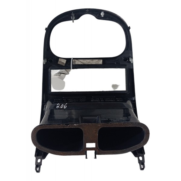 Moldura Central Painel Difusor Peugeot 206 2002 2003 2004
