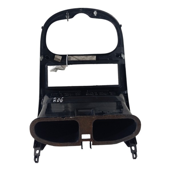 Moldura Central Painel Difusor Peugeot 206 2002 2003 2004