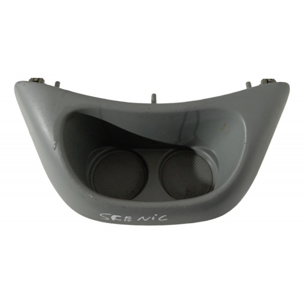 Porta Copos Console Central Renault Scenic 2001 2002 2003  Cinza