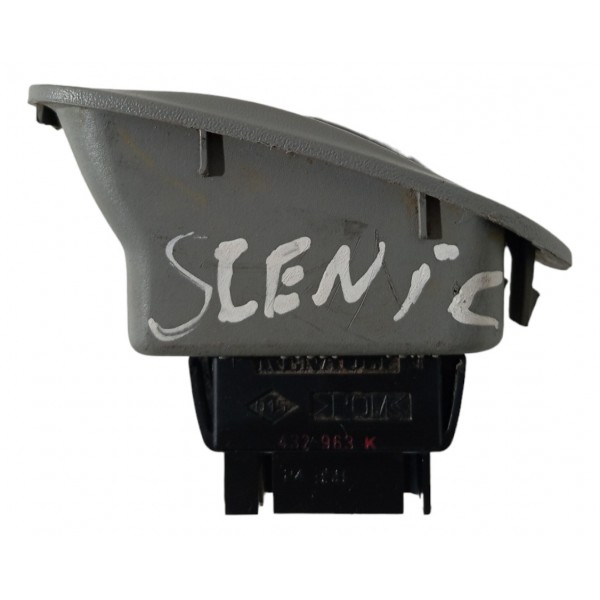 Botão Vidro Elétrico Dianteiro Esquerdo Renault Scenic 2001