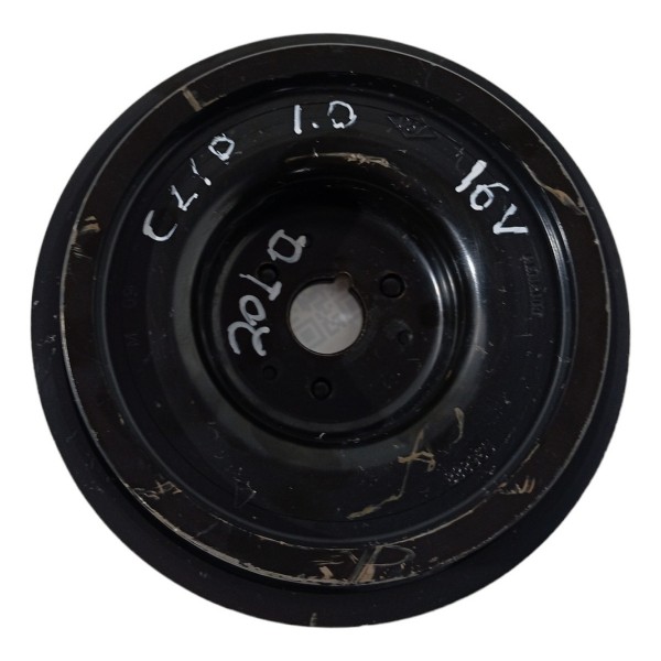 Polia Virabrequim Renault Clio Logan Sandero 1.0 16v 2010 11