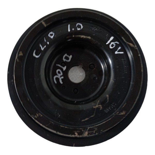 Polia Virabrequim Renault Clio Logan Sandero 1.0 16v 2010 11