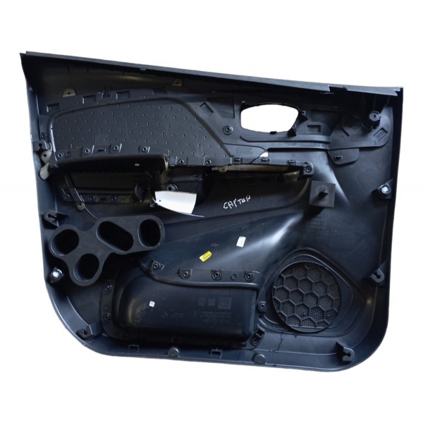 Forro Porta Dianteiro Direito Renault Captur 2018 2019 2020 Preto