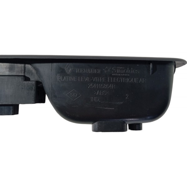 Botão Vidro Elétrico Traseiro Direito Renault Captur 2018 19