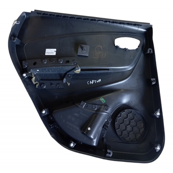 Forro Porta Traseiro Direito Renault Captur 2017 2018 2019 Preto
