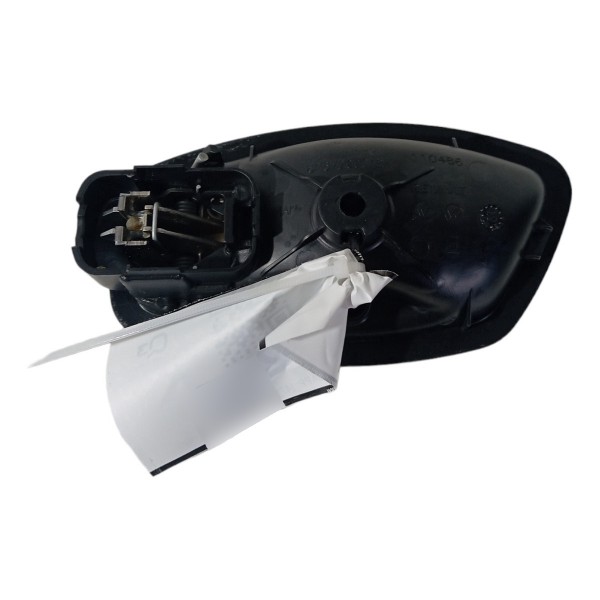 Maçaneta Interna Dianteira Direita Renault Captur 2018 2019  - Prata - Dianteira