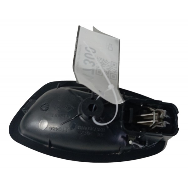 Maçaneta Interna Traseira Direita Renault Captur 2018 2019  - Prata - Traseira