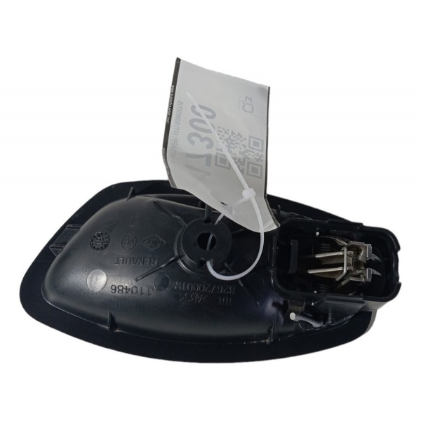 Maçaneta Interna Traseira Direita Renault Captur 2018 2019  - Prata - Traseira