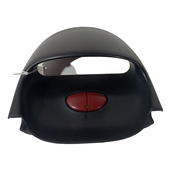 Moldura Botão Pisca Alerta Peugeot 206 Sw 2006 2007 2008 Preto