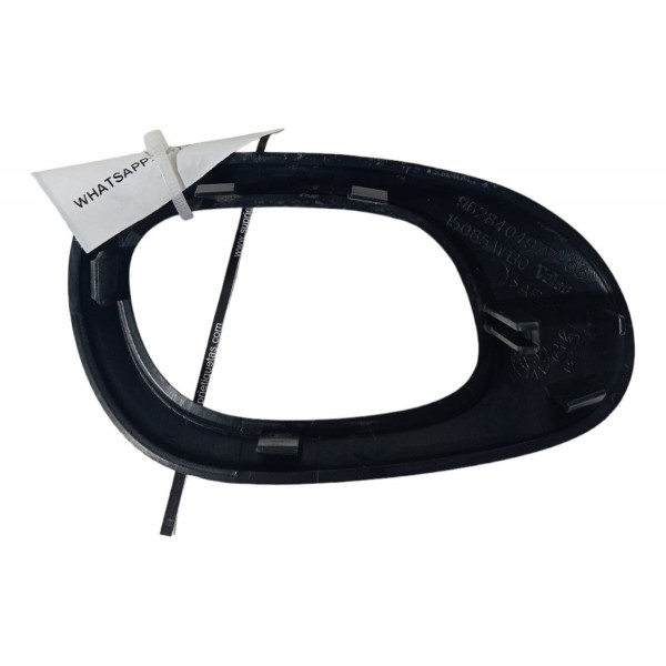 Moldura Maçaneta Interna Traseira Direita Peugeot 206 Sw 07 Preto Traseira