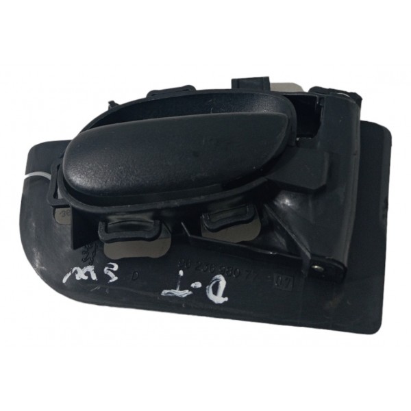 Maçaneta Interna Traseira Direita Peugeot 206 Sw 2006 2007 Preto Traseira