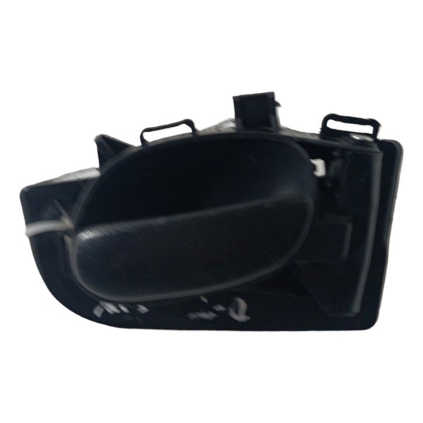 Maçaneta Interna Traseira Direita Peugeot 206 Sw 2006 2007 Preto Traseira