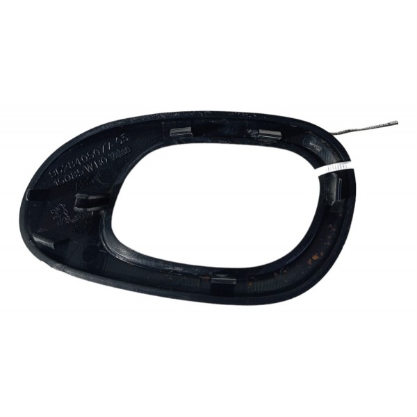 Moldura Maçaneta Interna Dianteira Esquerda Peugeot 206 Sw Preto Dianteira
