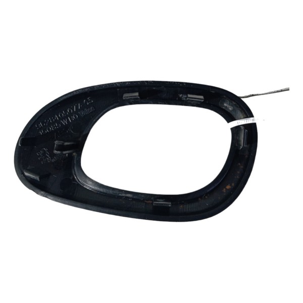 Moldura Maçaneta Interna Dianteira Esquerda Peugeot 206 Sw Preto Dianteira