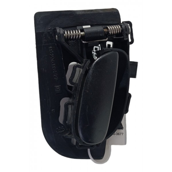 Maçaneta Interna Traseira Esquerda Peugeot Sw 206 2006 2007 Preto Traseira
