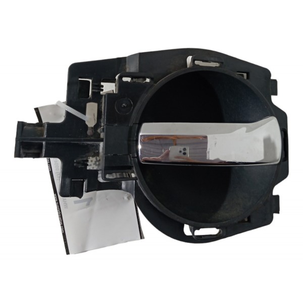 Maçaneta Interna Traseira Esquerda Citroen C3 2008 2009 2010 - Preto - Traseira