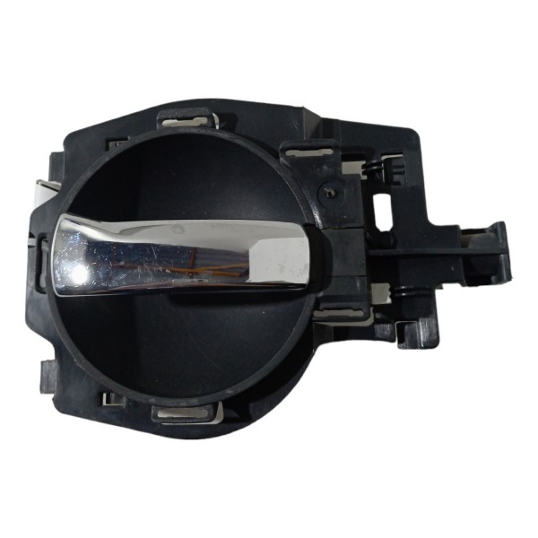 Maçaneta Interna Porta Dianteira Direita Citroën C3 2006 07 - Preto - Dianteira