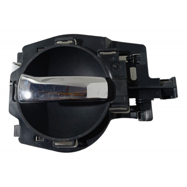 Maçaneta Interna Porta Dianteira Direita Citroën C3 2006 07 - Preto - Dianteira