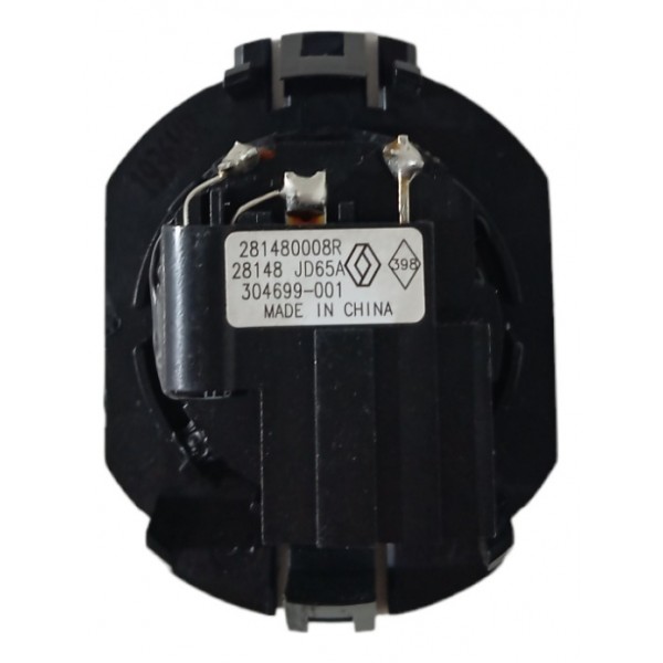 Twitter Auto Falante Renault Captur 2017 2018 2019 2020 2021 Preto