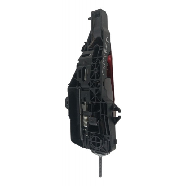 Maçaneta Externa Traseira Direita Renault Captur 2019 2020 Vermelho Traseira