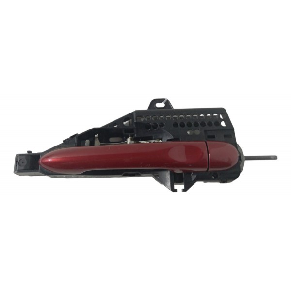 Maçaneta Externa Traseira Direita Renault Captur 2019 2020 Vermelho Traseira