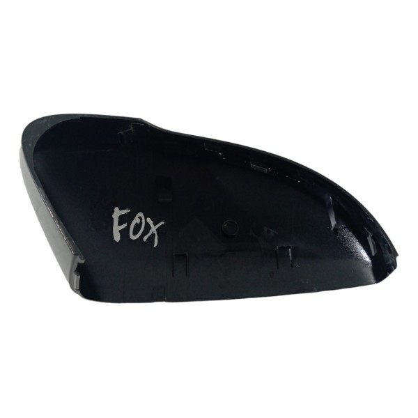 Capa Retrovisor Esquerdo Volkswagen Fox Saveiro Up Gol 2015 Preto