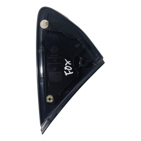 Moldura Acabamento Retrovisor Externo Esquerdo Vw Fox 2015 Preto