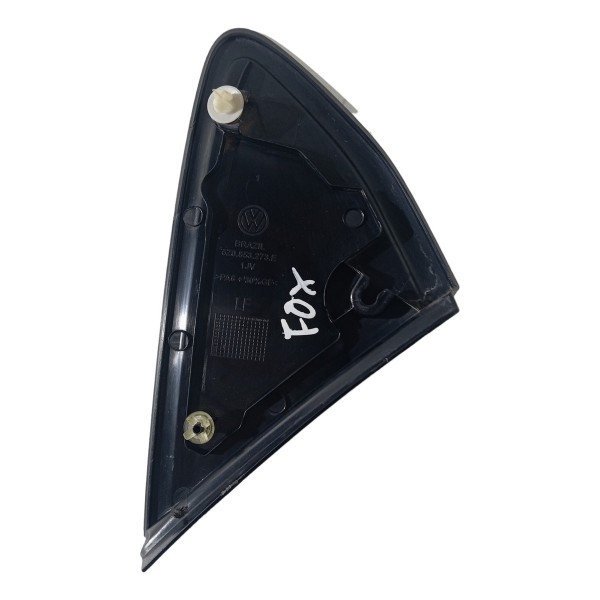 Moldura Acabamento Retrovisor Externo Esquerdo Vw Fox 2015 Preto