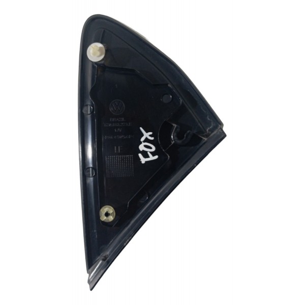 Moldura Acabamento Retrovisor Externo Esquerdo Vw Fox 2015 Preto