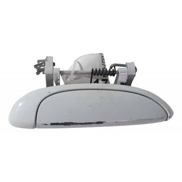 Maçaneta Externa Dianteira Direita Renault Clio 2014 2015 16 - Branco - Dianteira