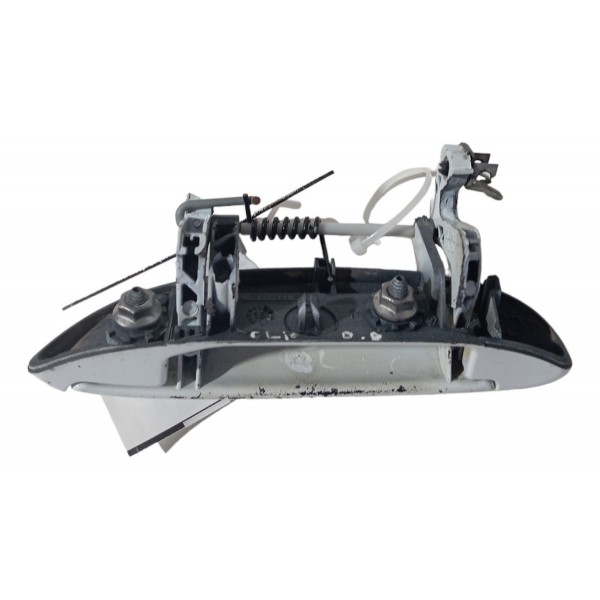 Maçaneta Externa Dianteira Direita Renault Clio 2014 2015 16 - Branco - Dianteira