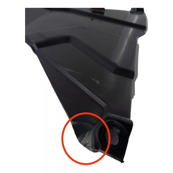 Acabamento Defletor Protetor Parabarro Honda City 1.5 2015