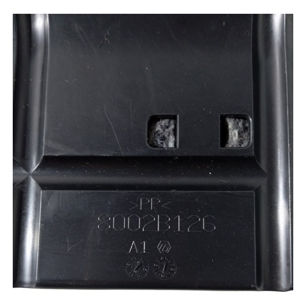 Acabamento Tampa Inferior Painel Mitsubishi Outlander 2015 Preto