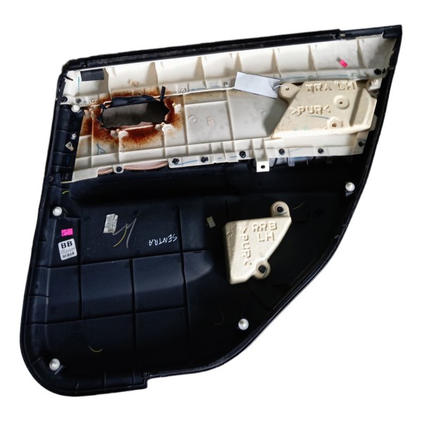 Forro Porta Traseiro Esquerdo Nissan Sentra 2010 2011 2012 Preto