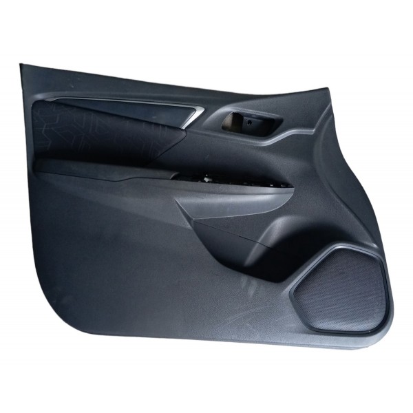 Forro Porta Dianteira Esquerda Honda Fit 1.5  2015 2016 2017 Preto