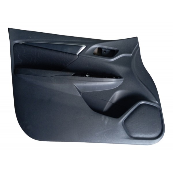 Forro Porta Dianteira Esquerda Honda Fit 1.5  2015 2016 2017 Preto